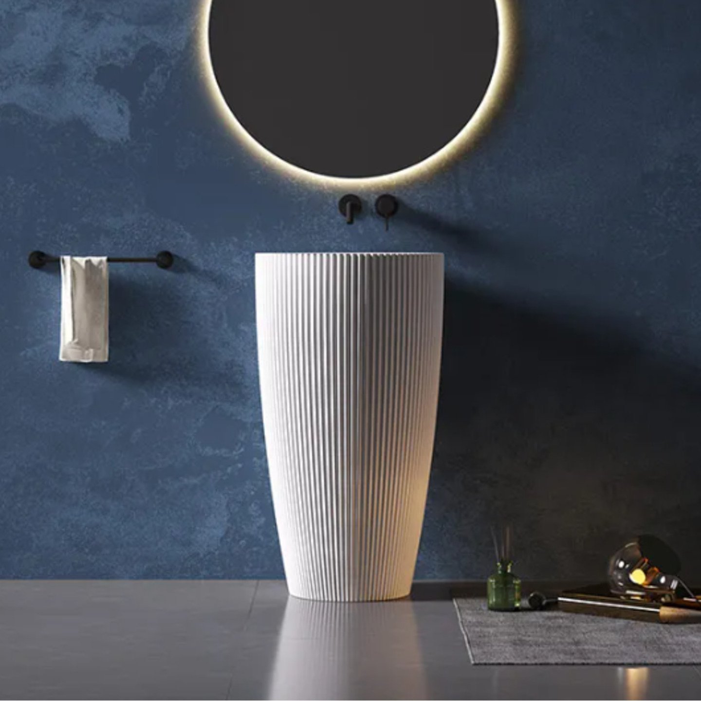 BE-Z1316 FREESTANDING BASIN