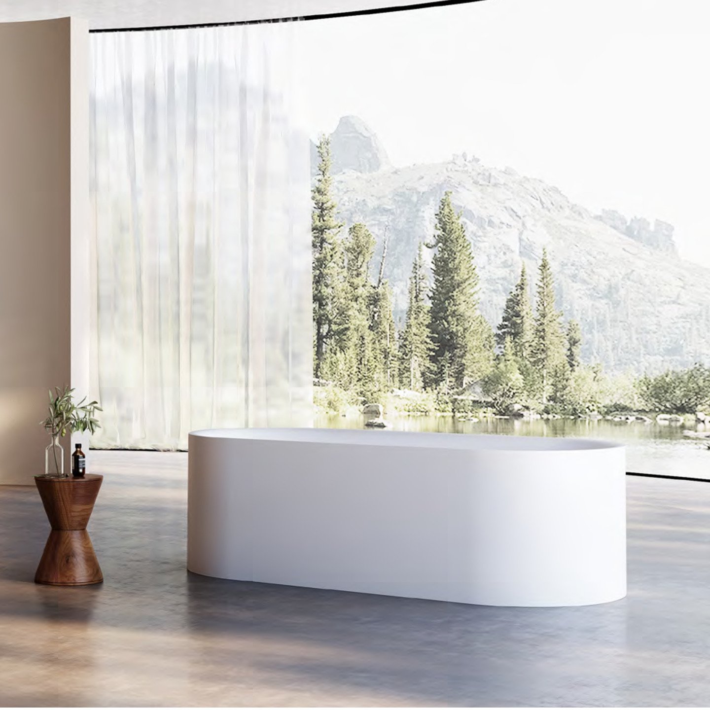 BOAE ACRYLIC BATHTUB BE XAZ10160