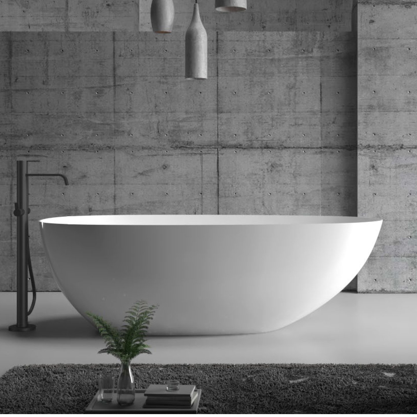 BOAE CASTONE BATHTUB BE CTBT18866