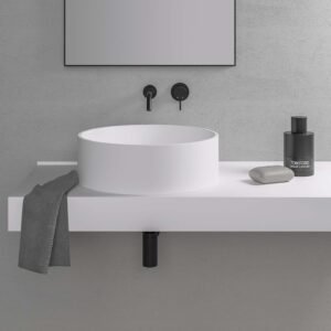 BE-XA400 MATT WHITE BASIN