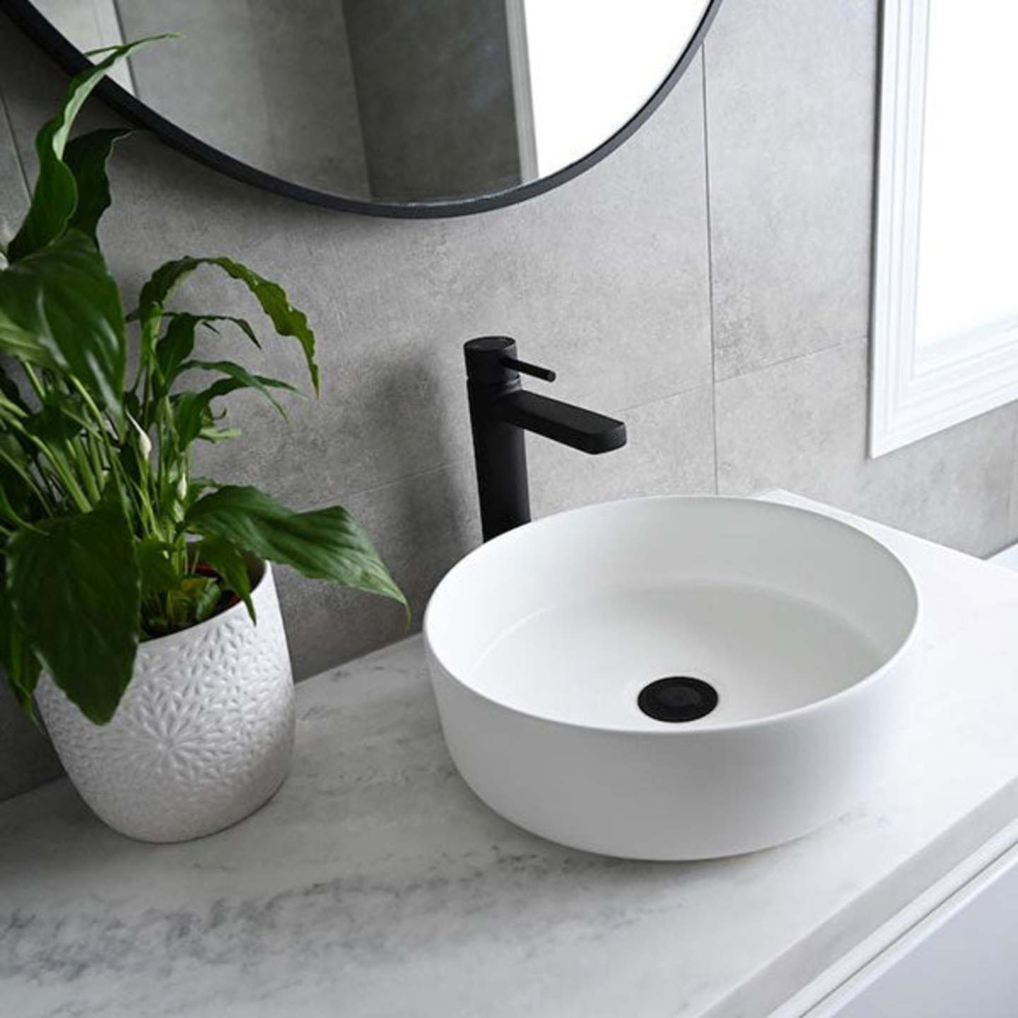 MD 360 ROUND CERAMIC BASIN