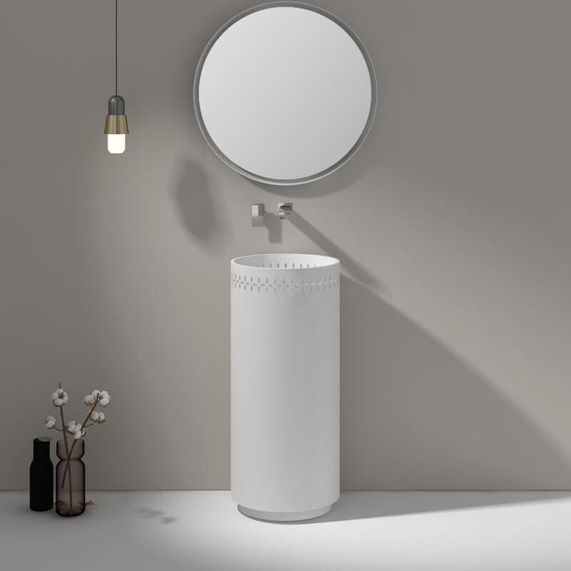 BE-400FL FREESTANDING BASIN