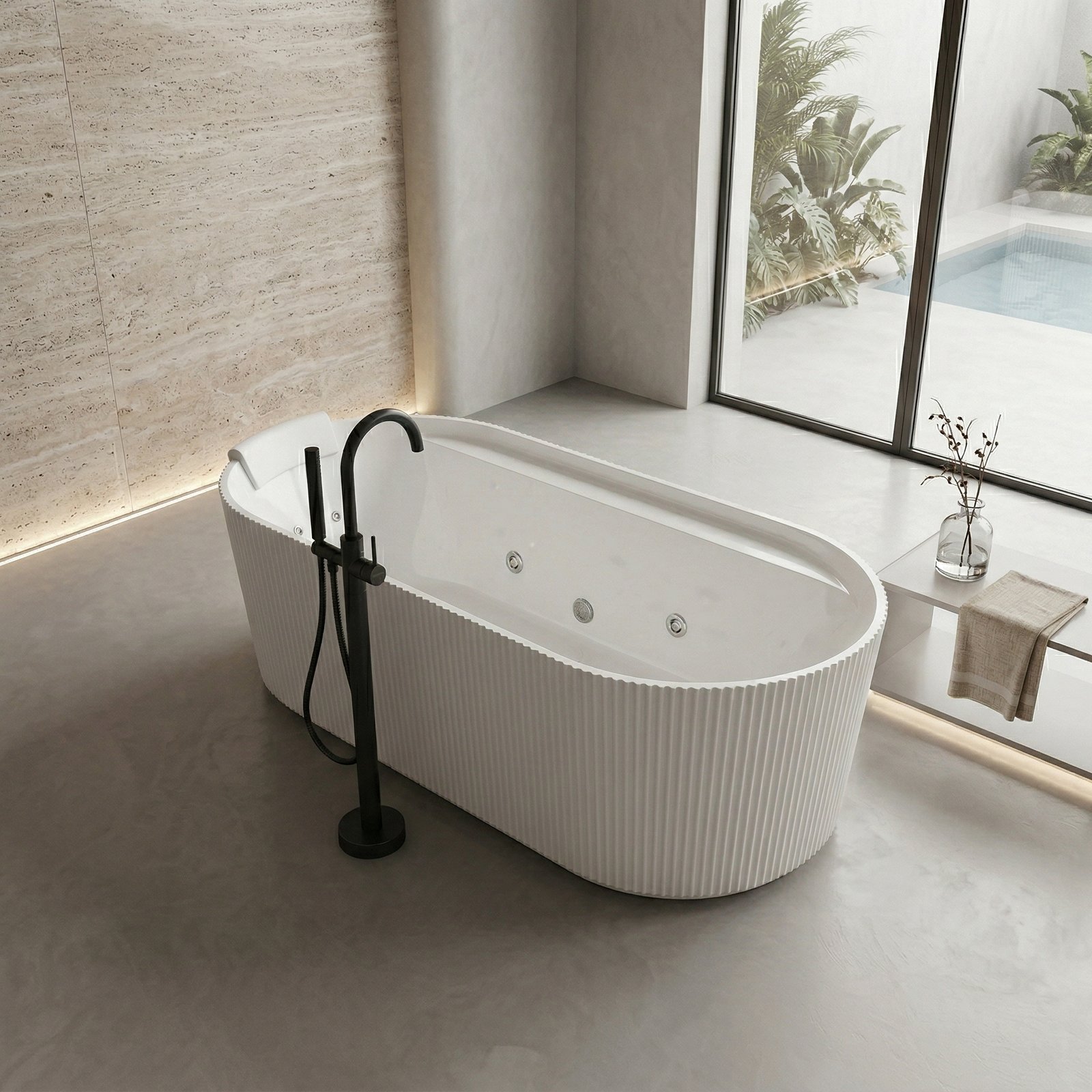 BOAE ACRYLIC SPA BATHTUB BE AXA 71301 SPA