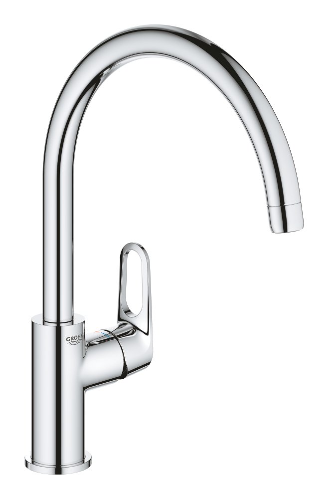 GROHE BauFlow C-Spout Kitchen Sink Mixer 31 230 001