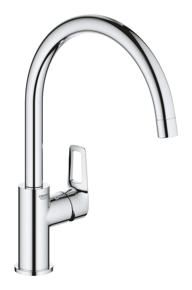 GROHE BauLoop C-Spout Kitchen Sink Mixer 31 232 001