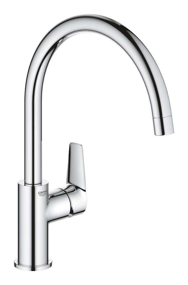 GROHE BauEdge C-Spout Kitchen Sink Mixer 31 233 001