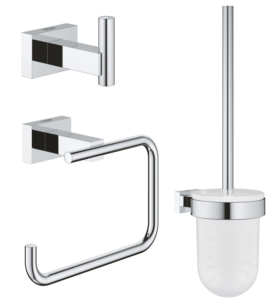 GROHE Essentials Cube Accessories Set 3-in-1 40 757 001