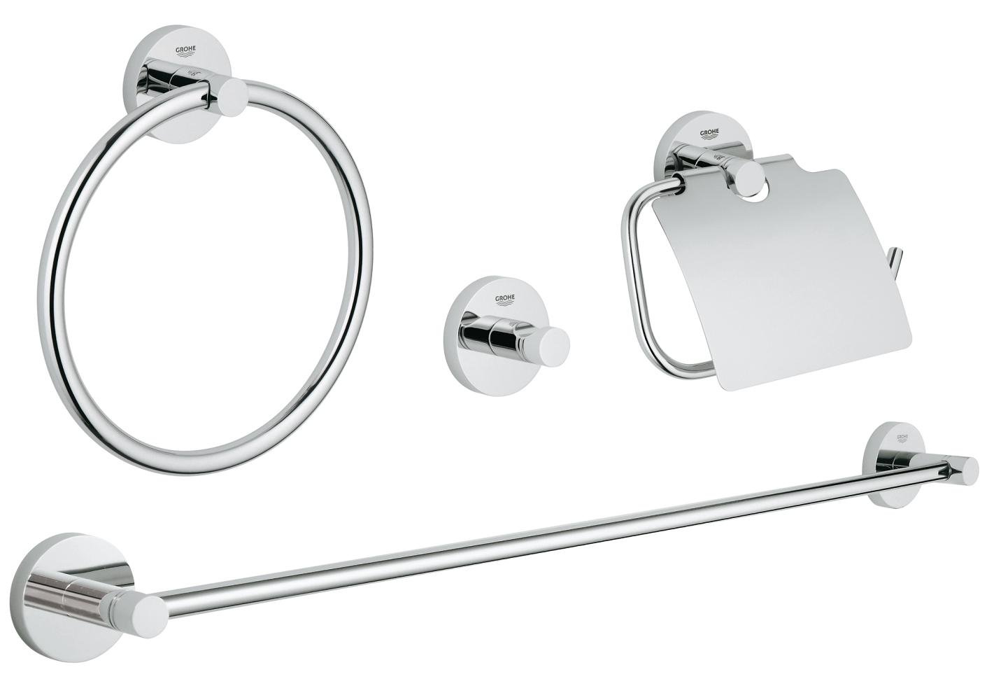 GROHE Essentials Accessories Set 4-in-1 40 776 001
