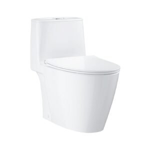 GROHE Bau Ceramic One Piece Toilet 39 997 000 with toilet seat cover