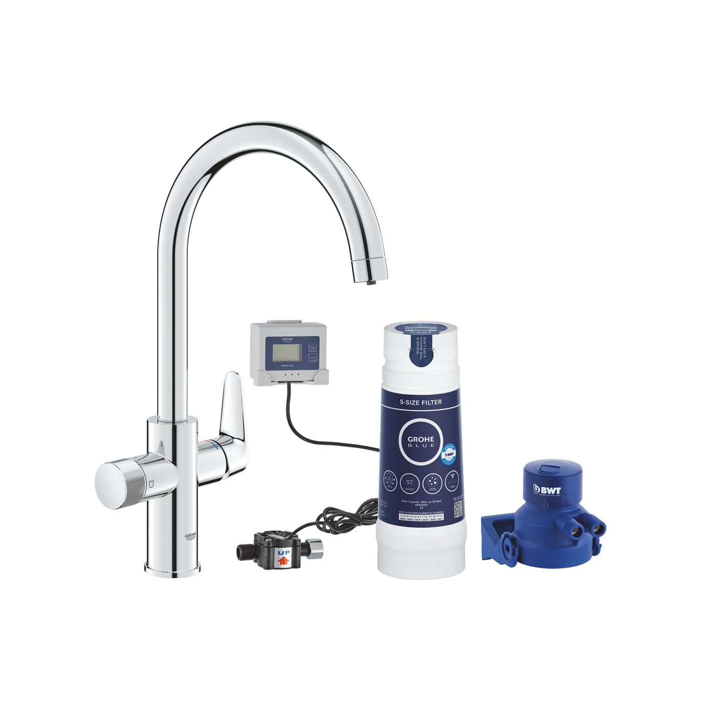 GROHE BauCurve Faucet Set 30 581 000