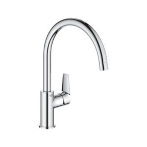 GROHE BauEdge C-Spout Kitchen Sink Mixer 31 233 001