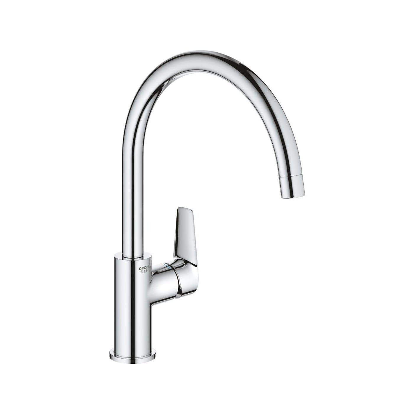 GROHE BauEdge C-Spout Kitchen Sink Mixer 31 233 001