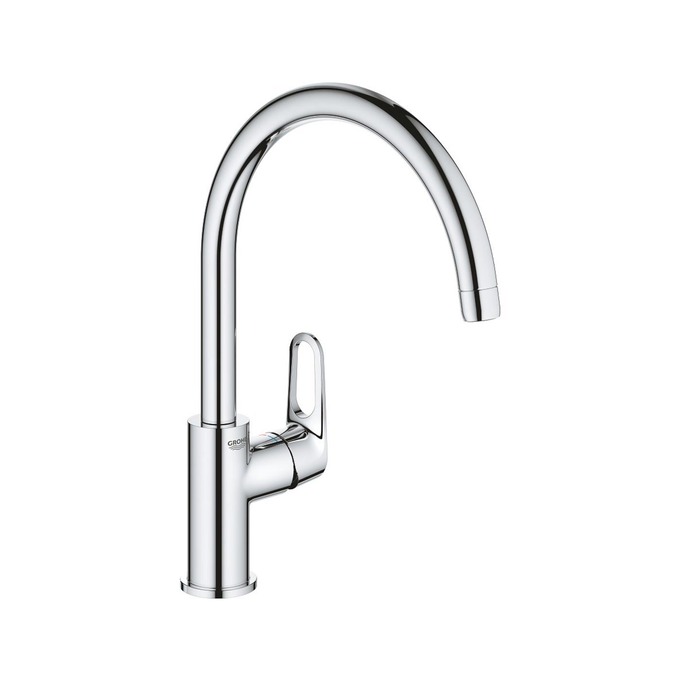 GROHE BauFlow C-Spout Kitchen Sink Mixer 31 230 001