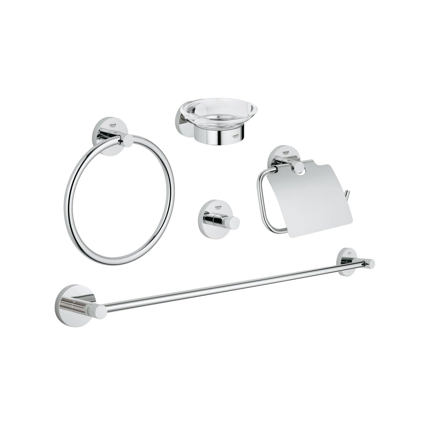 GROHE Essentials Accessories Set 5-in-1 40 344 001