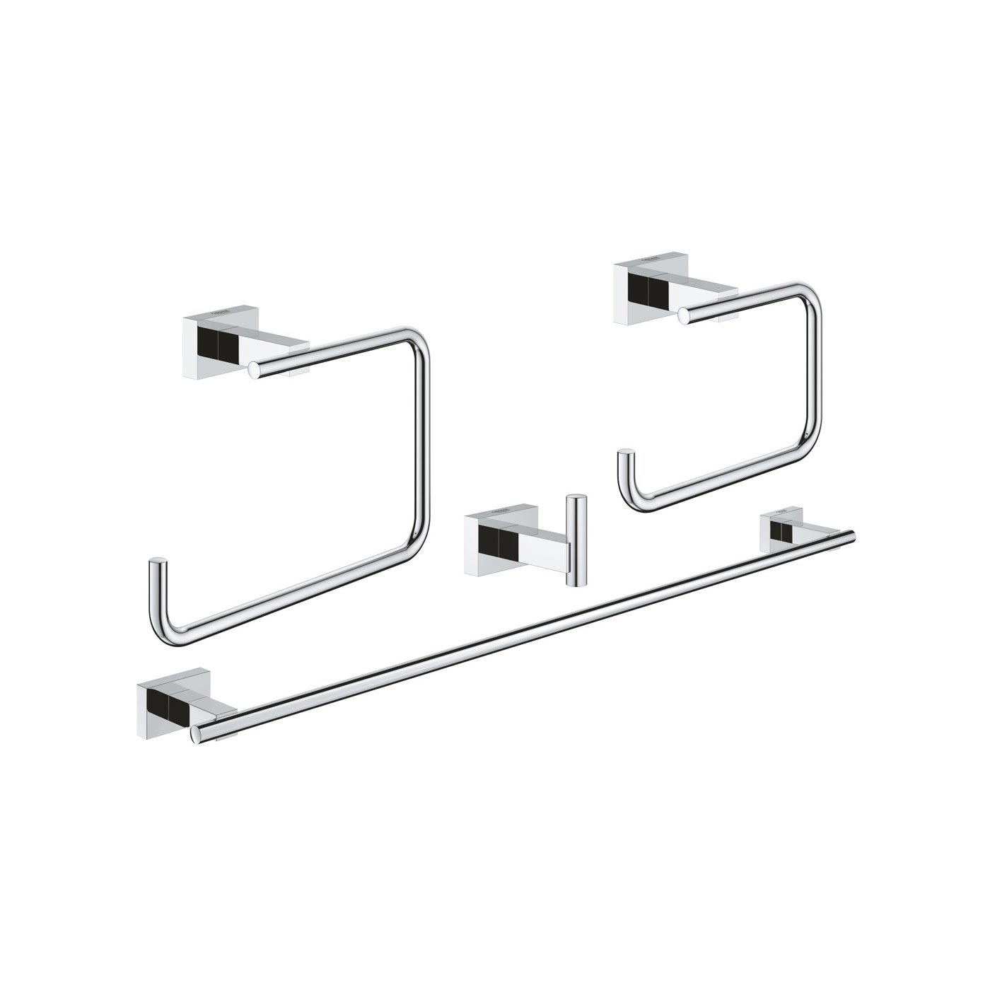 GROHE Essentials Cube Accessories Set 4-in-1 40 778 001