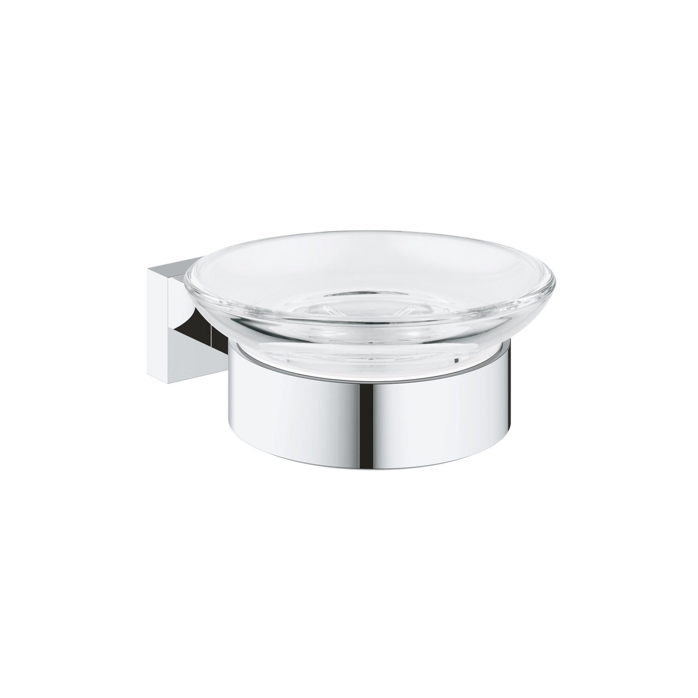 GROHE Essentials Cube Soap Dish with Holder 40 754 001