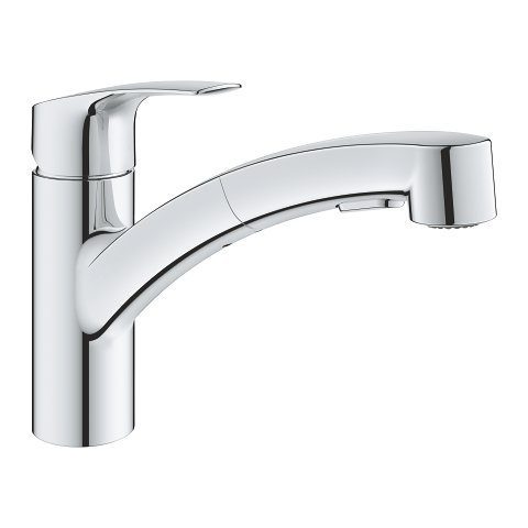 GROHE Eurosmart Low Spout Chrome Kitchen Mixer - 30 305 001