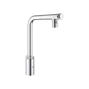 GROHE Minta SmartControl Pull-Out Kitchen Mixer with Dual Spray - 31 889 000