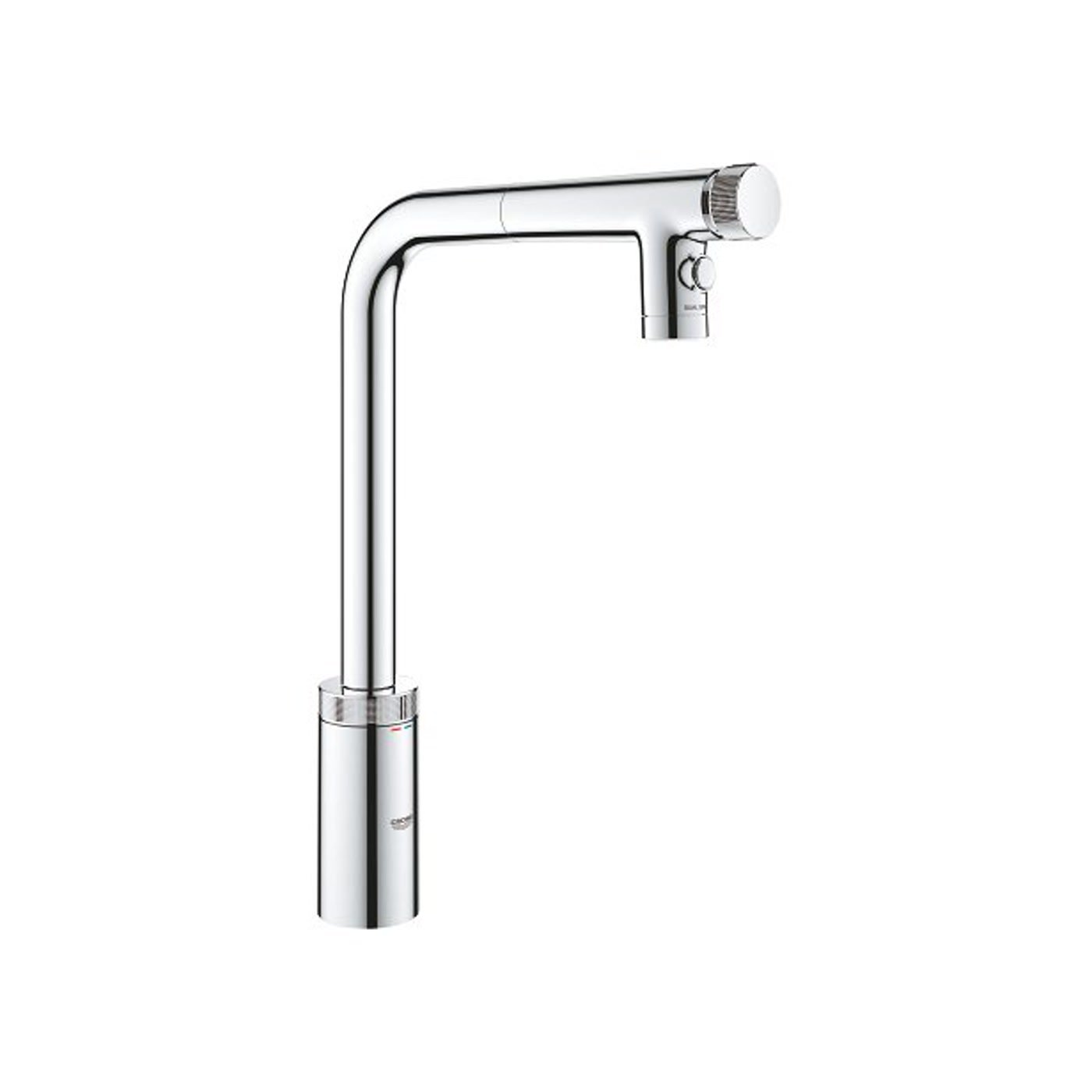 GROHE Minta SmartControl Pull-Out Kitchen Mixer with Dual Spray - 31 889 000