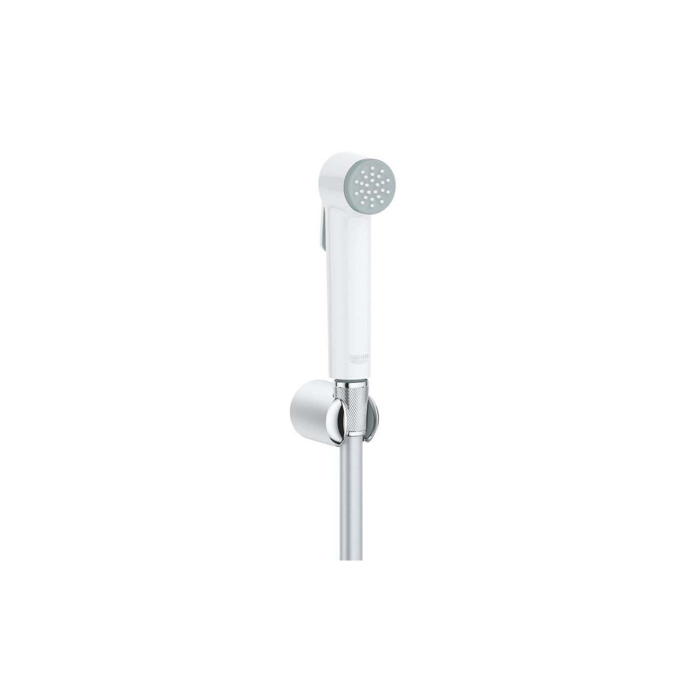 GROHE Tempesta-F Trigger Spray Set in Chrome/White 27 812 IL1