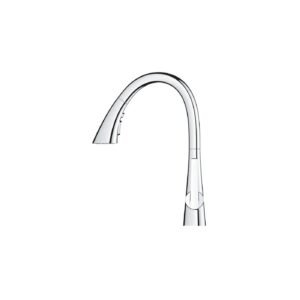 GROHE Zedra C-Spout Chrome Triple Spray Kitchen Mixer - 32 294 002