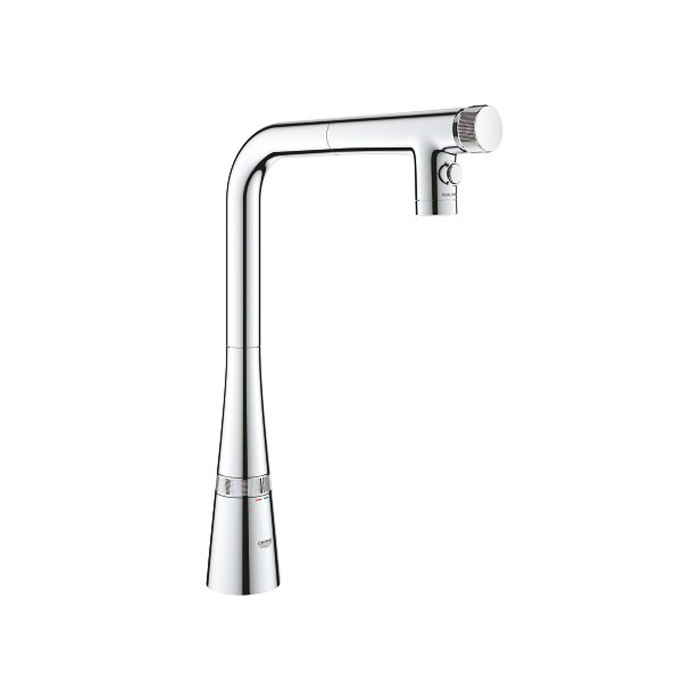 GROHE Zedra SmartControl Pull-Out Kitchen Mixer with Dual Spray - 31 886 000