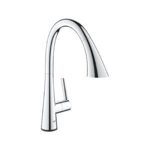 GROHE Zedra Touch Sink C-Spout Triple Spray Kitchen Mixer - 30 219 002