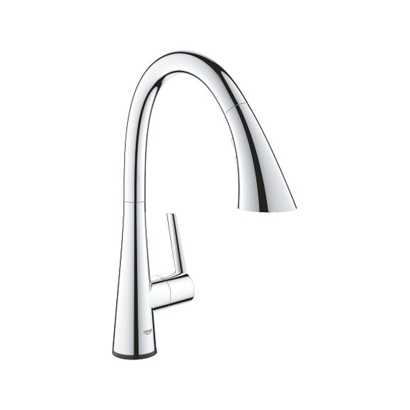 GROHE Zedra Touch Sink C-Spout Triple Spray Kitchen Mixer - 30 219 002