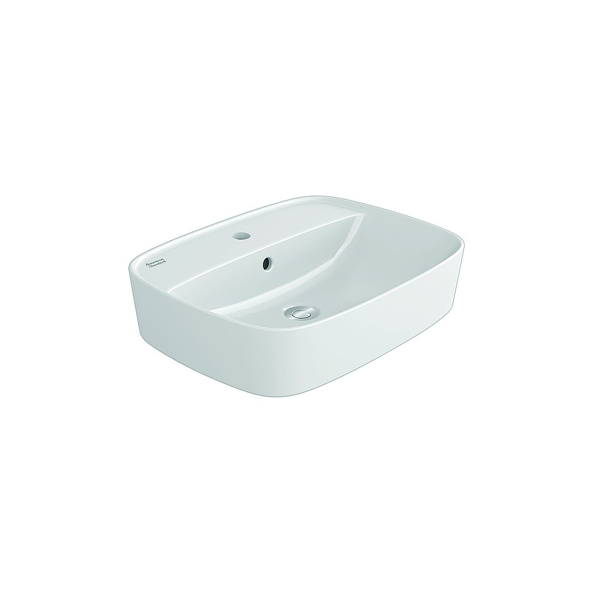 American Standard Loven Vessel Wash Basin 600mm - 1016320800 visual scale V3