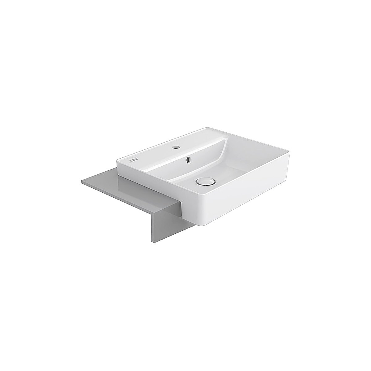 American Standard Acacia Supasleek Semi-Countertop Wash Basin - CCASF419-1010411F0 visual scale V3