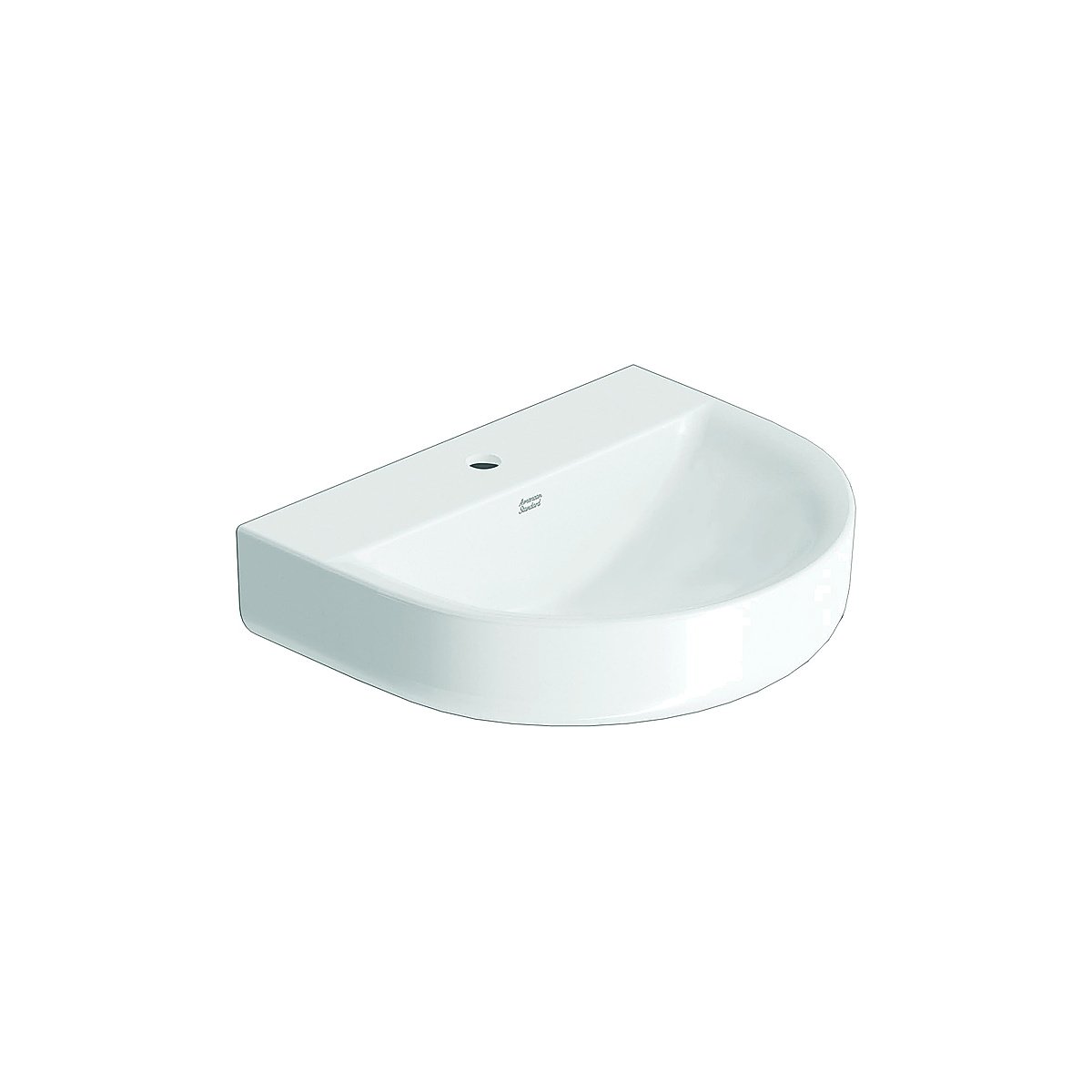 American Standard Concept D Shape Wall Hung Wash Basin - CL0553I-6DACTLW visual scale V3