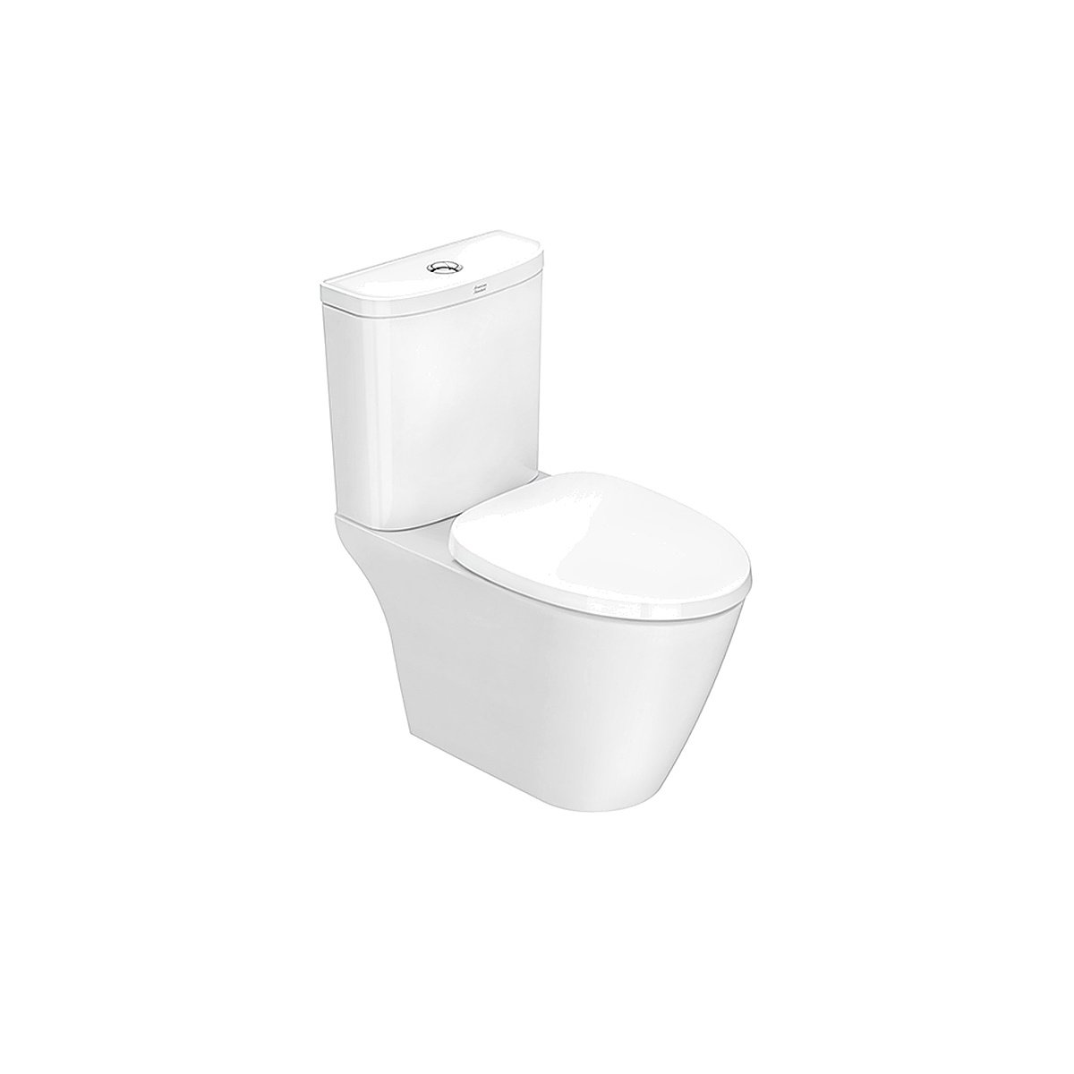 American Standard Compact Codie Close Coupled Toilet - CL24075-6DASGCB visual scale V3