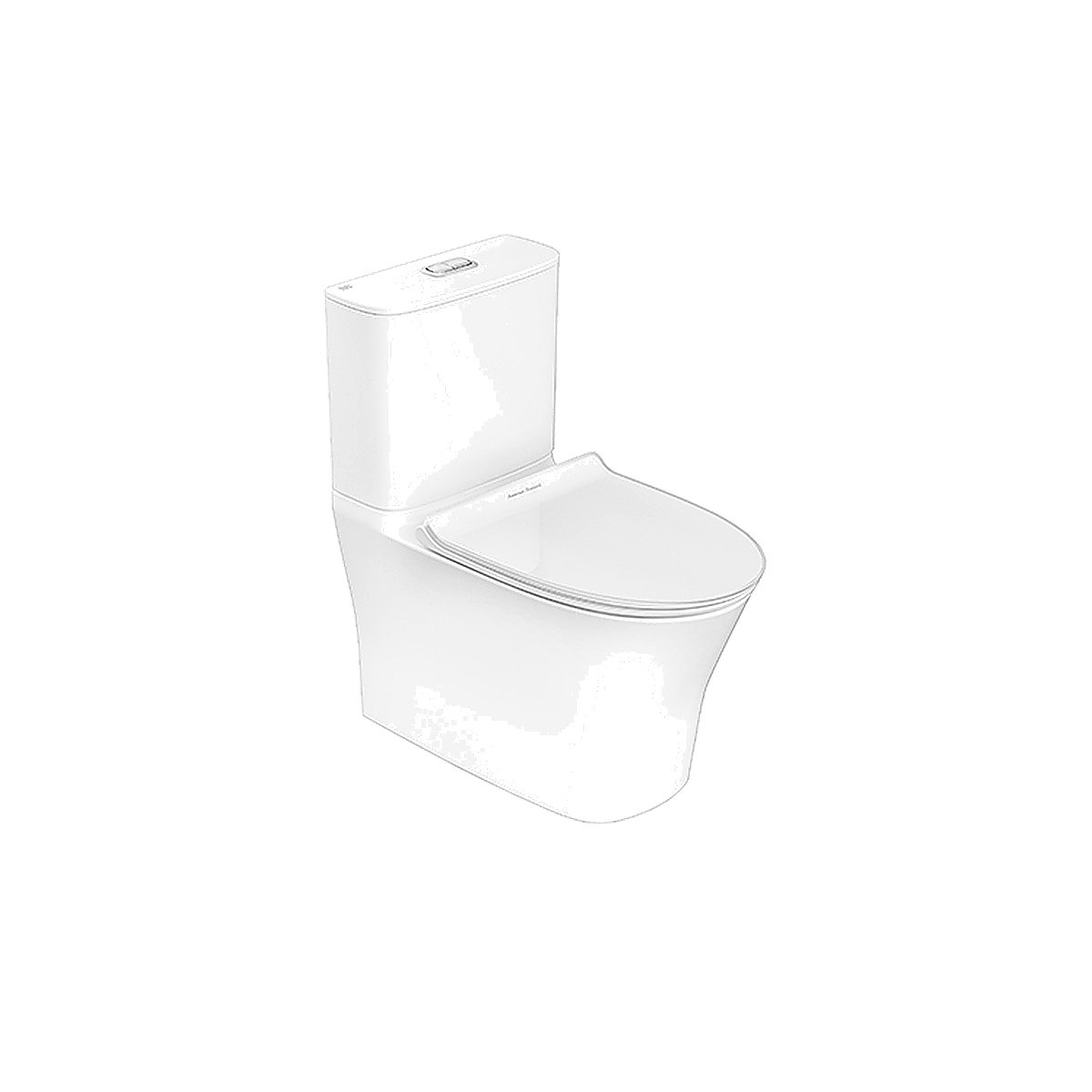 American Standard Concept Close Coupled Back To Wall Toilet - CL26225-6DAPHCB tone V4