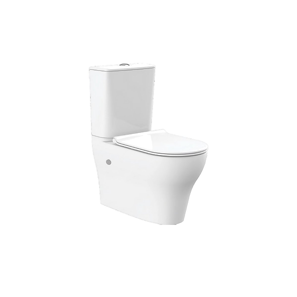 American Standard Cygnet HygieneRim Close Coupled Toilet - CL26255-6DACTCB visual scale V3