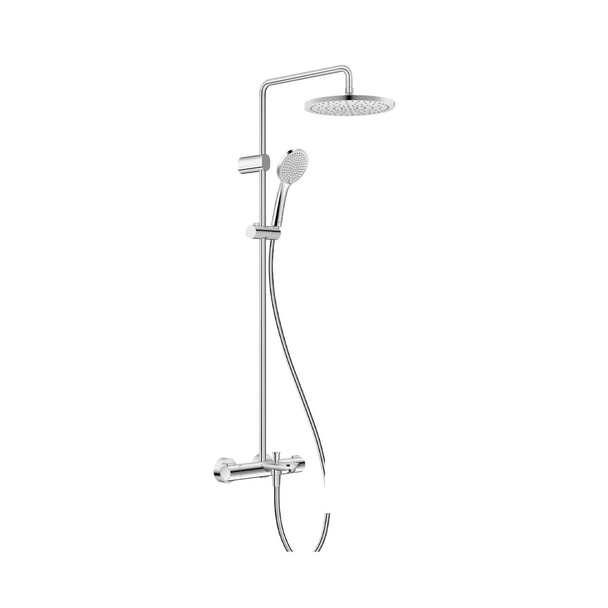 DURAVIT Thermostatic 3-Way Shower System WA528 0008 product image