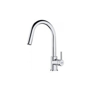 FRANKE Lina Single Lever Kitchen Mixer with Pull-Out Spout - CT 933 CT 9020 reference scale