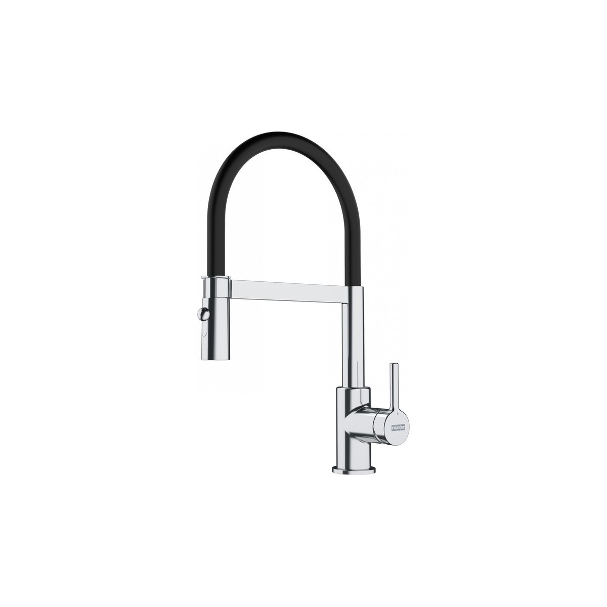 FRANKE Lina Semi-Pro Single Lever Kitchen Mixer with Flexible Pull Out Spout - CT995C (Chrome) CT 9020 reference scale