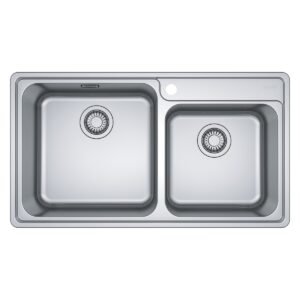 FRANKE BELL BCX 620-42/35 Double Bowl Drop-In Sink