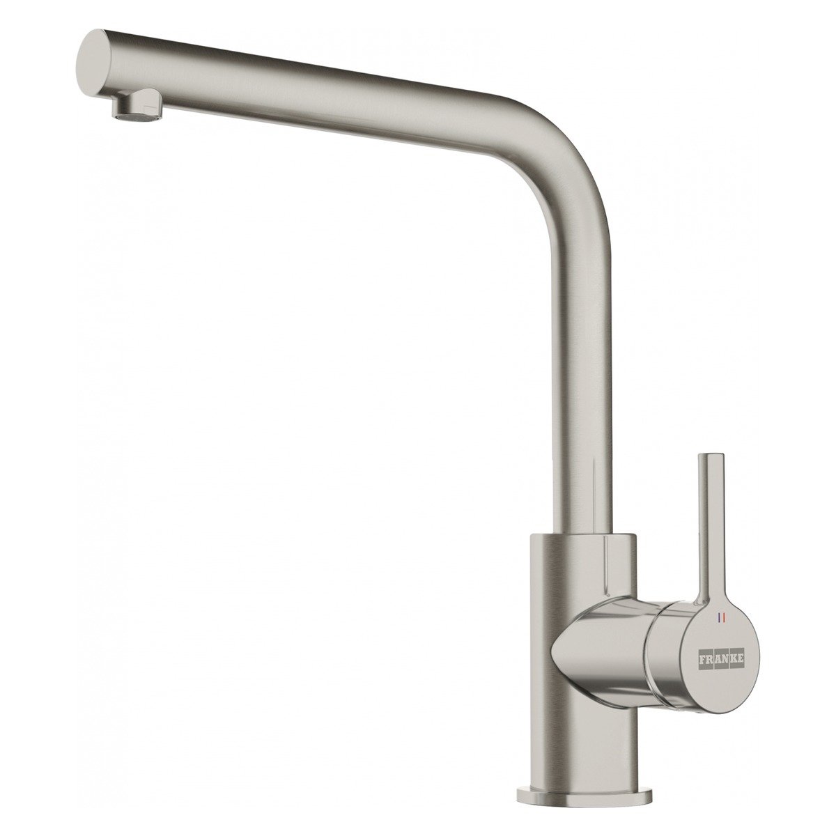 FRANKE Lina L-Shape Single Lever Kitchen Mixer with Swivel Spout - CT9021C (Deco Steel)