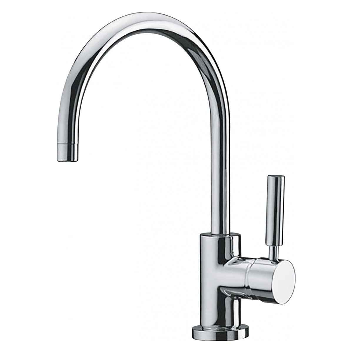 FRANKE Lula-C Single Lever Kitchen Mixer with Swivel Spout - RT505 (Chrome)