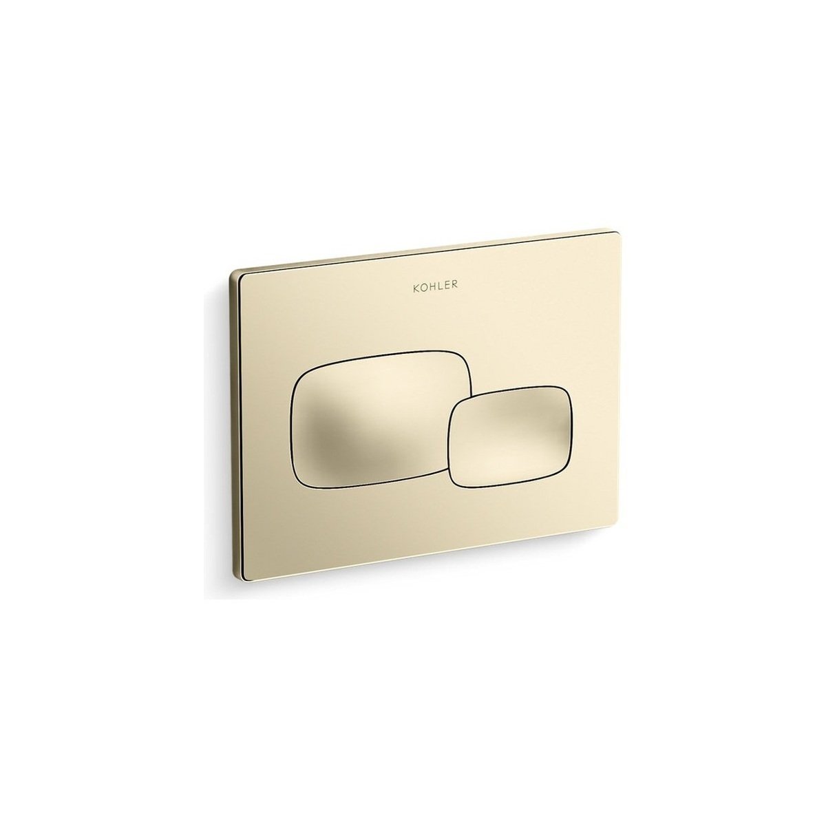 KOHLER Pneumatic Face Plate French Gold K-20341T-PNE-AF product image