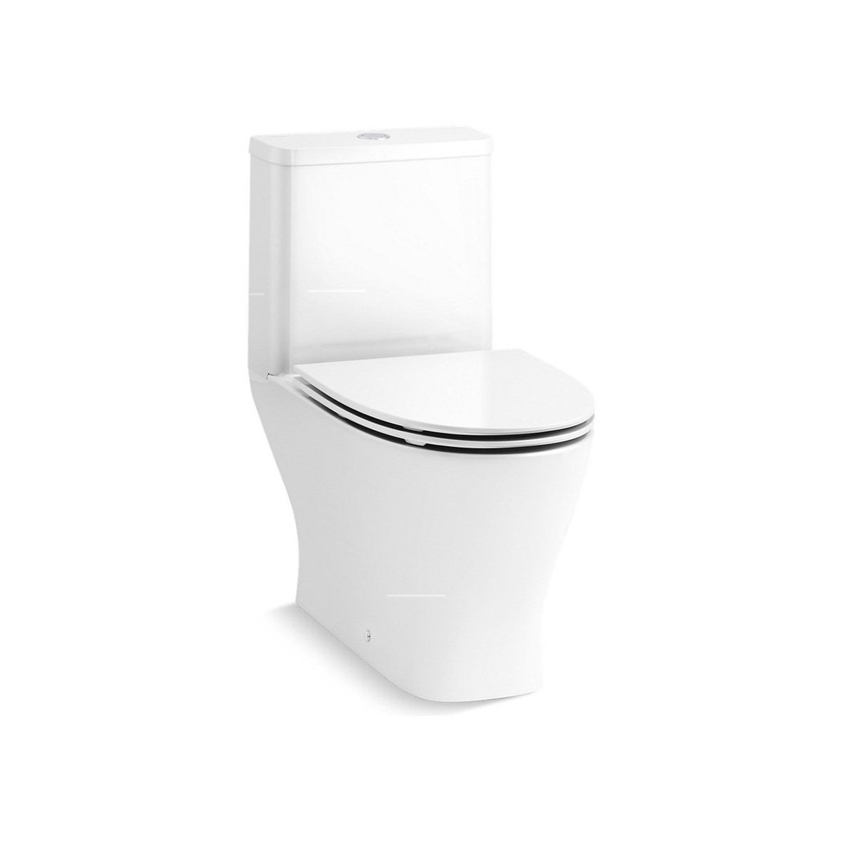 KOHLER REACH UP One-Piece Toilet with Slim Seat – K-28628K-0 + K-1375068 product image
