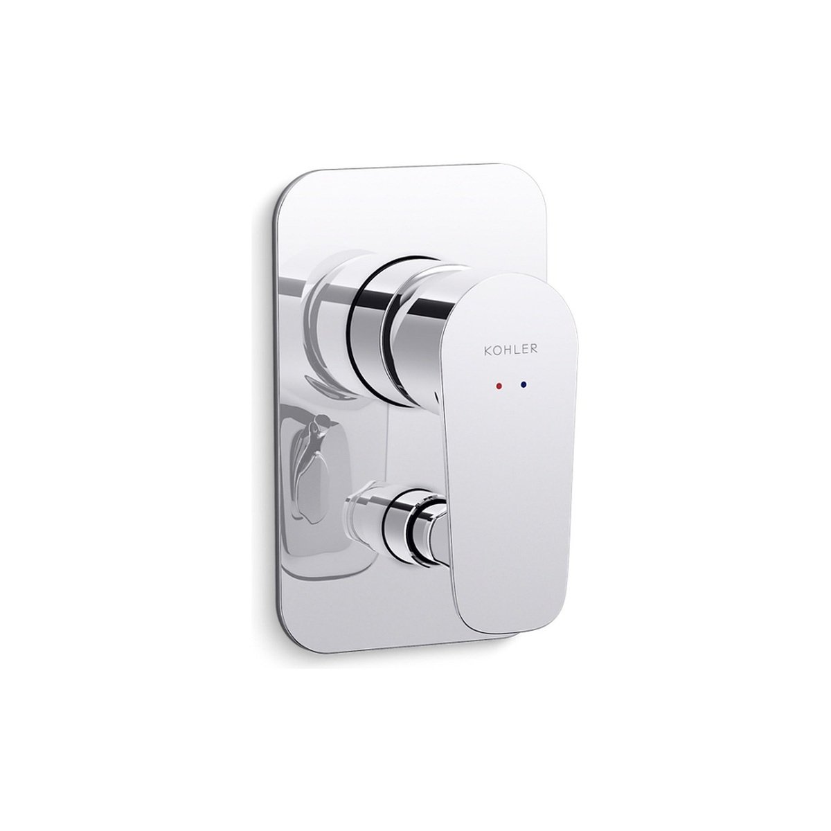 KOHLER ALEO Thin Trim Bath/Shower Mixer with Diverter K-78985T-4-CP product image