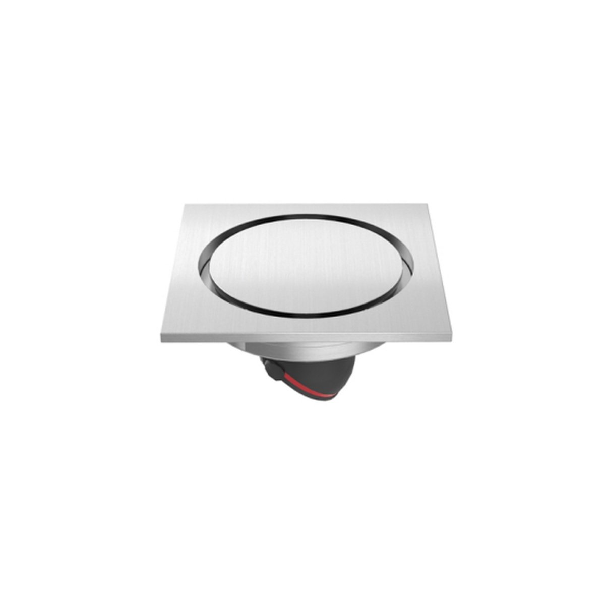 LAVASTONE Duro Round Cover Point Drain - Duro 10095 complete product image 20260531_135514