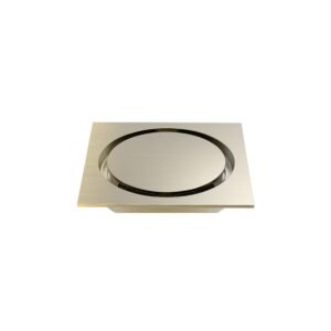 LAVASTONE Duro Round Cover Point Drain - Duro 15095 Duro 15095BG - Brushed Gold complete product image 20260531_143118