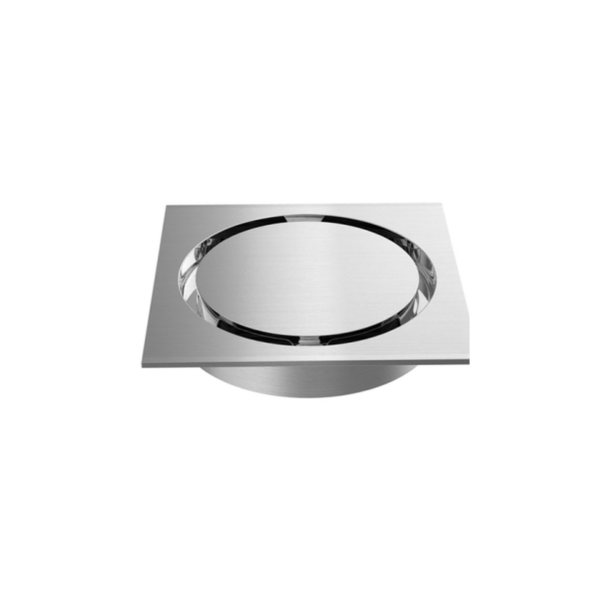 LAVASTONE Duro Round Cover Point Drain - Duro 15095 complete product image 20260531_135514