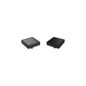 LAVASTONE SS Reversible Tile Insert Point Drain - SS 10036 SS 10036MK - Matte Black complete product image 20260531_143118