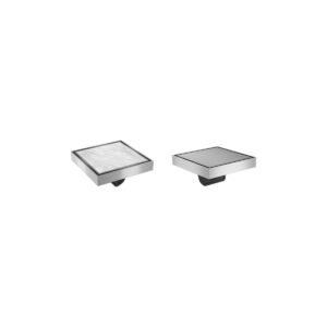 LAVASTONE SS Reversible Tile Insert Point Drain - SS 15036 SS 15036BS - Brushed Stainless Steel complete product image 20260531_143118