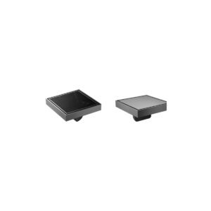 LAVASTONE SS Reversible Tile Insert Point Drain - SS 15036 SS 15036GM - Gun Metal complete product image 20260531_143118