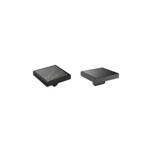 LAVASTONE SS Reversible Tile Insert Point Drain - SS 15036 SS 15036MK - Matte Black complete product image 20260531_143118